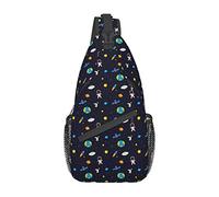 Universe Sling Bag, Chest Bag Daypack, Crossbody Sling Mochila para Viajes, Deportes, Correr, Senderismo