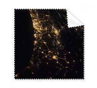 Universe Space Mystery Golden Nebula segmento ilustración gafas gamuza de limpieza paño de regalo teléfono limpiador de pantalla 5 piezas
