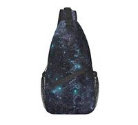 Universe Spaces Crossbody Sling Backpack Sling Bag Travel Senderismo Chest Bag Daypack
