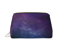 Universe with Stars Galaxy Interstellar - Organizador de cosméticos con estampado interestelar, a prueba de golpes, con amplia apertura de cremallera para viajes, Gold, One Size