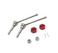 UNIVERSEDE ACEPIDA Metal COPUMTOR DE Metal Eje de transmisión Frontal para 1/12 12423 12427 12428 Los Modelos de automóviles de Control Remoto Funcionan con reemplazo del Mercado de Accesorios(Red)