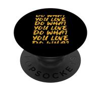 Universidad: Color Dorado: Haz lo Que te Gusta, Amarillo PopSockets PopGrip Adhesivo
