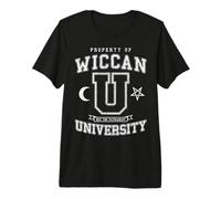 Universidad de Wiccan Hex The Patriarchy Vintage Witch Varsity Camiseta Premium