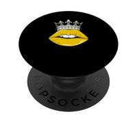 Universidad Varsity-Color Dorado Royal Kiss Varsity-Gold PopSockets PopGrip Adhesivo