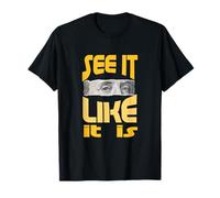 Universidad Varsity-Gold Abre Tus Ojos Universidad Camiseta