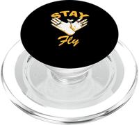 Universidad Varsity-Gold Stay Fly University Varsity-Gold PopSockets PopGrip para MagSafe