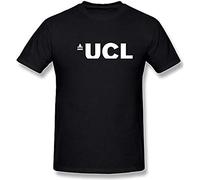 University College London - Camiseta de manga corta unisex con diseño gráfico negro, Negro , L
