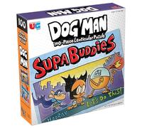 University Games Dog Man Supa Buddies 100 Piece Lenticular Jigsaw Puzzle