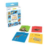 University Games First 100 Words Animals Card Game, 01335