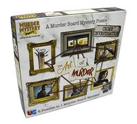 University Games Party Rompecabezas de Archivos de Asesinato Mystery Case The Art of Murder, Multicolor, 1000 Pieces, 11.5 x 10.5 Inches (33271)