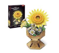 University Games Rompecabezas 3D de ramo de girasoles