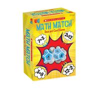 University Games Scholastic Math Match Travel Dice Game Mathematics Reinforcement Game for Kids for 2 or More Players Ages 5 and Up