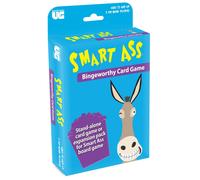 University Games | Smart Ass Bingeworthy Tuck Box Card Game Perfect for Game Night on The Go for 2 or More Players Ages 12 and Up