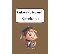 University Notebook: College Productivity Journal | Student Gift Journal | Student Daily Diary | 150 page Notebook | Academic Success Planner | University Notebook 6x9 inches