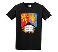 University of Birmingham Camiseta Black Graphic Unisex Tee Shirt, Negro , M