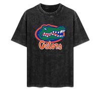University of Florida Florida Gator Men's T-Shirt Unisex Black Cotton Print tee Shirts M