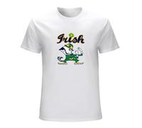 University of Notre Dame Nd Notre Dame Fighting Irish Men's Cotton T-Shirt Black Shirt Top tee XL