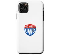 University of West Georgia UWG Wolves Go West Shield Logo Carcasa para iPhone 11 Pro MAX