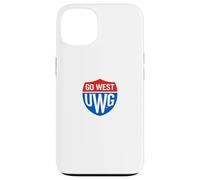 University of West Georgia UWG Wolves Go West Shield Logo Carcasa para iPhone 13
