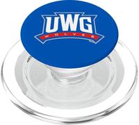 University of West Georgia UWG Wolves Logo - Steve State PopSockets PopGrip para MagSafe