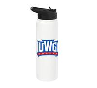 University of West Georgia UWG Wolves Logo - Steve State Stainless Steel Insulated Water Bottle