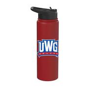 University of West Georgia UWG Wolves Logo - Steve State Stainless Steel Insulated Water Bottle