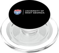University of West Georgia UWG Wolves Shield Logo PopSockets PopGrip para MagSafe