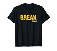 University Varsity-Gold Break The Mold Amarillo Camiseta