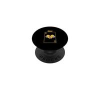 University Varsity-Gold Color Lost Love Card Amarillo PopSockets PopGrip Adhesivo