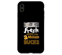University Varsity-Gold Fresh Like A Million Dollar Carcasa para iPhone XS Max