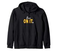 University Varsity-Gold ha estado en ello. Universidad Varsity-Gold Sudadera con Capucha