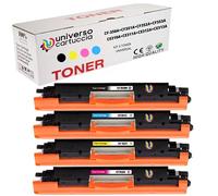 universo cartuccia - 126A 130A tóner compatible universal con HP Lj Pro 100 Color MFP M175 M175A M175nw M176 M176FN M177 M177FW M275 M275NW CP1025 CP1025nw (KIT 4 COLOR)