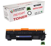 universo cartuccia® 142A W1420A (con chip) Cartucho de tóner compatible con HP M110, M110W, M139, M140, M140W, no se puede usar en HP+