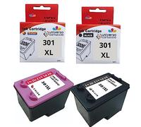 universo cartuccia - 301 XL Cartuchos de repuesto para HP 301XL 301 XL para HP Envy 4500 5530 5532 4502 4507 DeskJet 2540 2050 1050 OfficeJet 2620 2622 4630 4632 (Negro Color, 2-Pack)