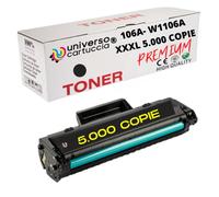 universo cartuccia® Compatibile Toner Sostituzione per HP 106A W1106A con chip (5.000 copias) per Laser 107a 107r 107w per MFP 135a 135r 135w 135wg 137fnw 137fwg