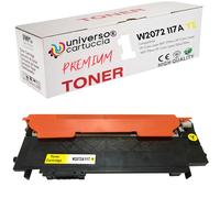 Universo cartuccia Compatible con Chip para HP 117A Cartucho de tóner de Repuesto para HP Color Laser MFP 178nwg 178nw 179fwg 179fnw, HP Color Laser 150a 150nw (Yellow)