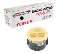 universo cartuccia® Tóner compatible MX200 M200 de repuesto para Epson WorkForce BL-AL-M200 serie, WorkForce AL-MX200 serie, WorkForce AL-M200DN (1 Tóner BK)
