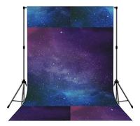 Universo con estrellas galaxia interestelar impreso fondo de fotos, tela mate sin costuras para sesiones de fotos, cartel de pared de estudio profesional
