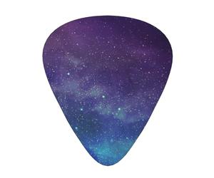 Universo con estrellas y galaxia interestelar Premium Bass guitarra eléctrica, púa de guitarra para una experiencia musical sin igual