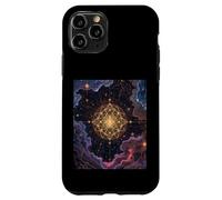 Universo de Cielo galáctico Estrellado de Fleurdelis cósmico Carcasa para iPhone 11 Pro
