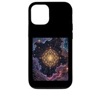 Universo de Cielo galáctico Estrellado de Fleurdelis cósmico Carcasa para iPhone 12/12 Pro