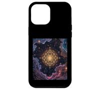 Universo de Cielo galáctico Estrellado de Fleurdelis cósmico Carcasa para iPhone 12 Pro MAX