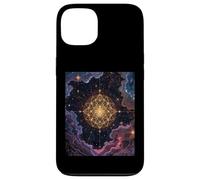 Universo de Cielo galáctico Estrellado de Fleurdelis cósmico Carcasa para iPhone 13