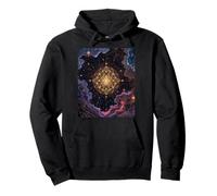 Universo de Cielo galáctico Estrellado de Fleurdelis cósmico Sudadera con Capucha