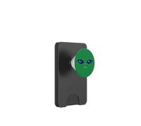 Universo En Los Ojos De Alienígena Divertido Cara Lindo Amante OVNI PopSockets PopWallet para MagSafe