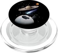 Universo Espacio Motivo Planeta Sistema Solar Sol Galaxia PopSockets PopGrip para MagSafe