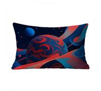 Universo Funda Cojin 50x30, Fundas Cojines 50 x 30cm Suave Cómodo Absorbente del Sudor y Transpirable, Funda Cojin Sofa Cama Paisaje para Personas Que Sudan con Facilidad Home Decoration BZTL-1792