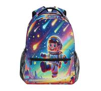 Universo Lindo Astronauta Mochila Informal Ligera Mochila Unisex Mochilas Deportivas Para Vuelta Al Cole Viaje Trabajo 29X40Cm