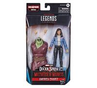 Universo Marvel Hasbro Marvel Legends Series Doctor Strange in The Multiverse of Madness - Figura Coleccionable de América Chávez de 15 cm - 2 Accesorios y 1 Pieza de Figura para armar (F0371)