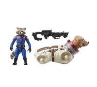 Universo Marvel Hasbro - Marvel Legends Series - Rocket - Figura de Guardianes de la Galaxia Vol. 3 de 15 cm